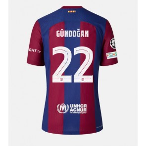 Barcelona Ilkay Gundogan #22 Hemmatröja 2023-24 Kortärmad